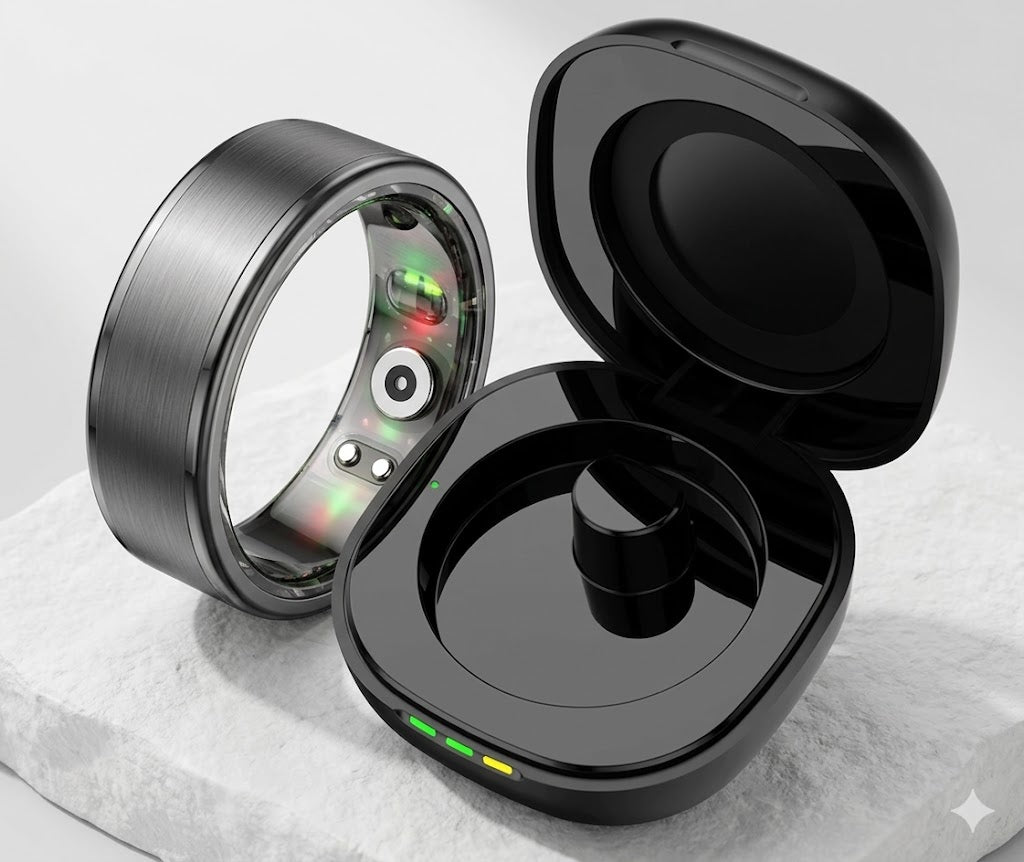 COLMI R03 Smart Ring Men Women, Battery Life 39 Days, Health Monitor, IP68 & 5ATM Waterproof, Multi-sport Mode