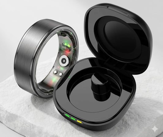 COLMI R03 Smart Ring Men Women, Battery Life 39 Days, Health Monitor, IP68 & 5ATM Waterproof, Multi-sport Mode