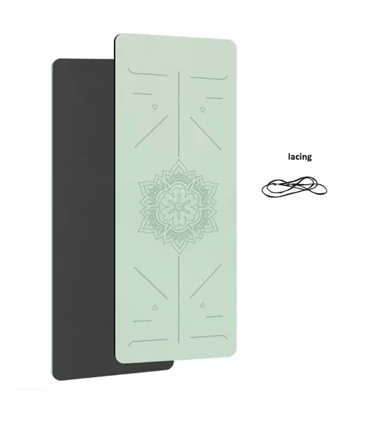 Anti-slip yoga MATS, Pilates fitness MATS, eco-friendly, women's yoga MATS, and exercise MATS suitable for home workouts