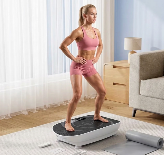MERACH Vibration Plate CV30 Exercise Machine Whole Body Workout Power Vibrate Fitness Platform Vibration