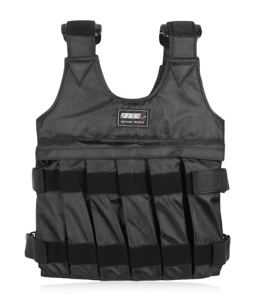 New 20/50 kg Loading Weighted Vest Jacket Load Weight Vest Exercise for Boxing Training Fitness Equipment for Running